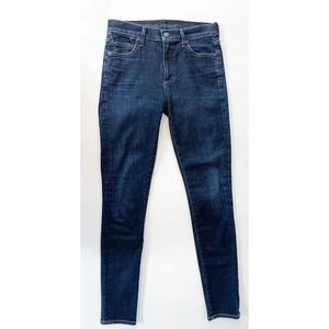 Citizens of Humanity Rocket High Rise Skinny Jeans in Indigo Dark Wash 28